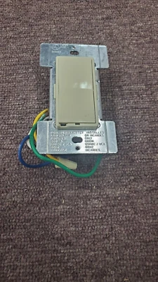 Leviton 16383 X10 dimmer switch. Ivory - Image 1 of 2