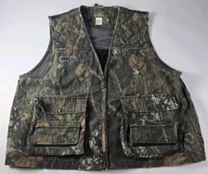 Quail Unlimited Dove Hunter Camo Vest Men’s Size XXL Mossy Oak Hunting Game - Picture 1 of 10