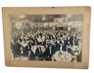 President Taft 1913 Silver Gelatin LARGE FORMAT BANQUET PHOTO Louis Sherry’s NYC - Picture 1 of 16