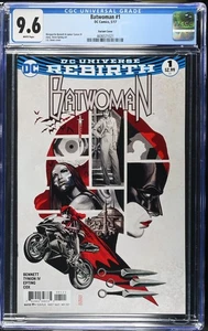 Batwoman #1 CGC 9.6 2017 DC Comics Universe Rebirth Variant Cover Edition - Picture 1 of 2