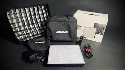 Amaran P60c RGB LED Panel Light with AC Adapter and Mount Softbox Case - Image 1 of 4