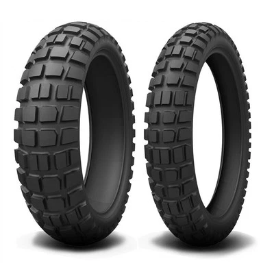 Motorcycle Tyres KENDA Big Block K784 90/90 B21 54T & 130/80 B17 65T Aprilia - Image 1 of 4