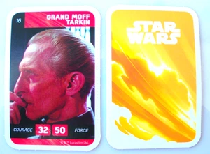 CARTE STAR WAR  LECLERC 2018  - N°16 GRAND MOFF TARKIN - Picture 1 of 1