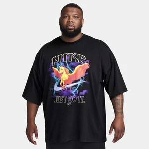 NEW Nike Sportswear Men's XXL-Tall 'Pegasus' T-Shirt - Black (FJ1089-010) - Picture 1 of 9