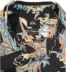 New Condition : Quiksilver Men’s Shirt Size L NWOT Regular Fit Rrp$69.99 - Picture 1 of 5