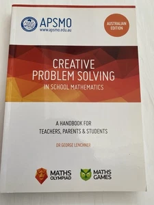 Mathematics Creative Problem Solving  - Primary and Early Secondary School - Picture 1 of 3
