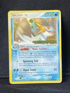 Swampert 11/106 Ex Emerald Stamped Holofil Played - Foto 1 di 2