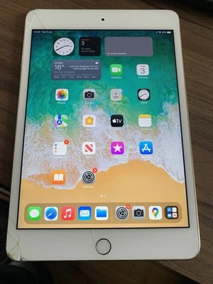Apple iPad Mini 4 16GB, Wi-Fi, 7.9in, Gold - Image 1 of 4