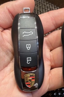 2016-2022 PORSCHE MACAN CAYENNE KEY REMOTE ENTRY SMART FOB . OEM - Image 1 of 4