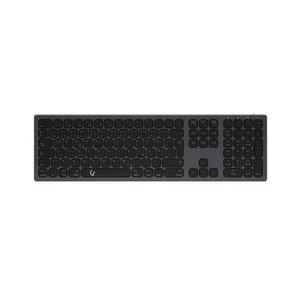 Icy Box KSK-8023BTRF Bluetooth RF Tastatur wireless DE QWERTZ Layout schwarz - Bild 1 von 7