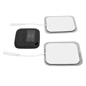 Electric TENS Neck Massage Sticker Microcurrent 6 Modes 19 Strength Gears Ce NAU - Picture 1 of 24
