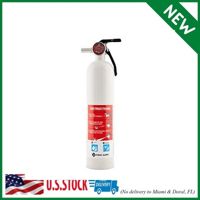 Extintor First Alert para uso automovilístico y marino, clasificación UL 10-B:C, AUTOMAR10 F Foto 1 de 4