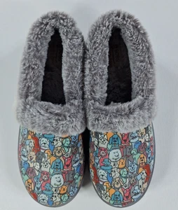 Zapatillas Skechers Bobs Para Mujer Demasiado Acogedoras Pooch Parade Gris/Multi-Talla 8 EE. UU. - Imagen 1 de 12