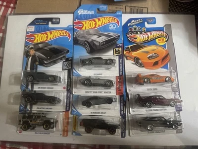 Hotwheels Fast And The Furious Lot Of 10 Orange Toyota Supra ( Read Description) - Image 1 of 4