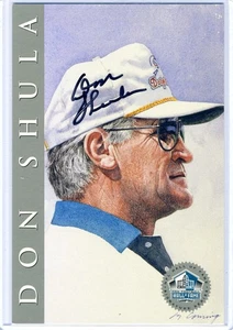 Don Shula 1998 HOF Hall Fame Signature Serie Platinum /2500 Autograph Auto - Picture 1 of 2