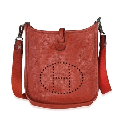 Hermès Cuivre Epsom Mini Evelyne TPM PHW - Image 1 of 4