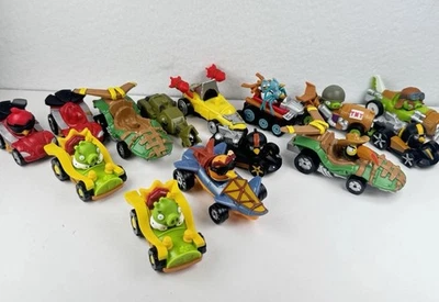 Angry Birds Go Jenga Lot 25+ Pieces Terence Bubbles Chuck + Kart Racer Accessory - Image 1 of 4