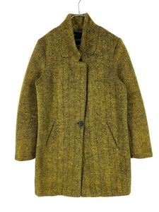 SCOTCH & SODA Women 30% Wool Pea Coat Jacket Size S - Picture 1 of 10