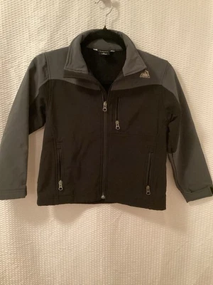 Snozu Performance Boys' Lightweight Softshell Jacket Black/Gray Size Medium 7-8 - Image 1 of 4