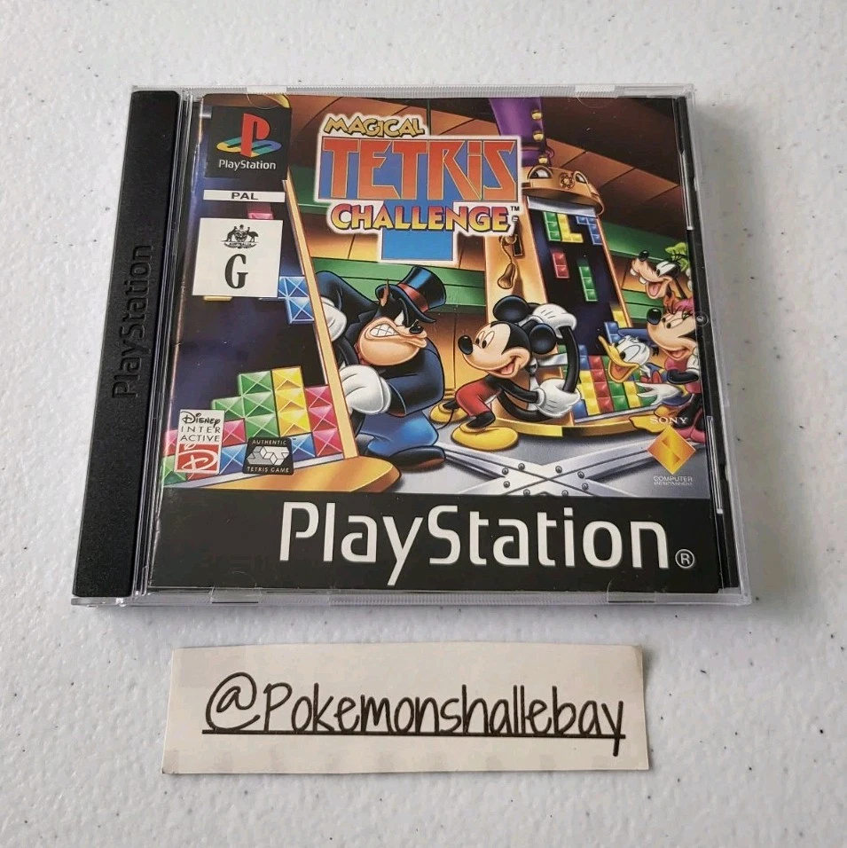 Magical Tetris Challenge - Sony Playstation 1 (PS1) Game *W/ Manual - PAL* - Image 1 of 3