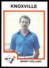 1987 ProCards Randy Holland Knoxville Blue Jays #1515