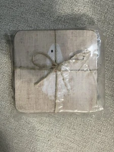 Pottery Barn Scary Squad Halloween Coasters Set of 4 NIP  Ghost - Picture 1 of 3