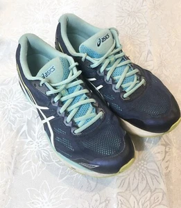 Scarpe da corsa ASICS donna F130316 taglia 10 colore navy come nuove - Foto 1 di 8