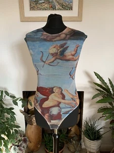 Seltener Zara Raphael Triumph Of Galatea Body Mesh Top Blogger Fav Artsy - Bild 1 von 8