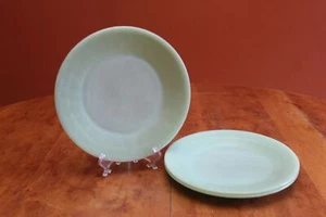Vintage Anchor Hocking Fire King Jane Ray Jade-Ite 9" Dia. Dinner Plates x3 GUC - Picture 1 of 6