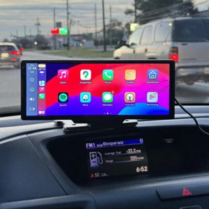 10.26" 2K Wireless CarPlay Android Auto Touchscreen Auto Tragbares AutoRadio FM - Bild 1 von 16