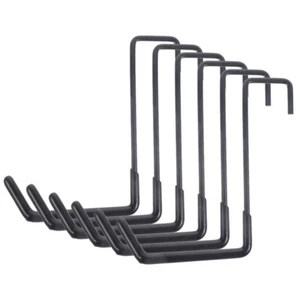 6 Pcs Storage Hook Wall Mounted Garage Hooks for Hanging Heavy Duty - Picture 1 of 12