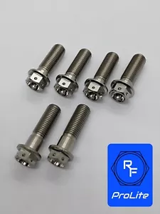 Suzuki TL1000 Titanium drilled brake caliper bolt kit TL1000r TL1000s Ti full - Picture 1 of 5