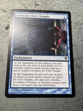 1 x Quest For Ula’s Temple --  Worldwake --  MTG -- Lightly Played