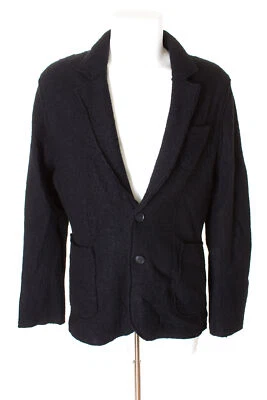 CG CLUB of GENTS Sakko Jacke Jacket Strickjacke Wolle Herren Gr. XL in Schwarz - Bild 1 von 4