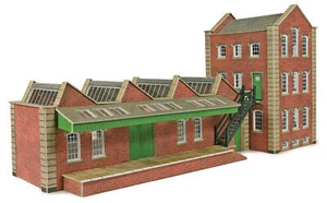 Metcalfe PO283 OO/HO Gauge Small Factory Card Kit - Picture 1 of 3