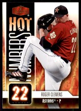 2006 Flair Showcase Hot Numbers #HN-27 Roger Clemens Houston Astros