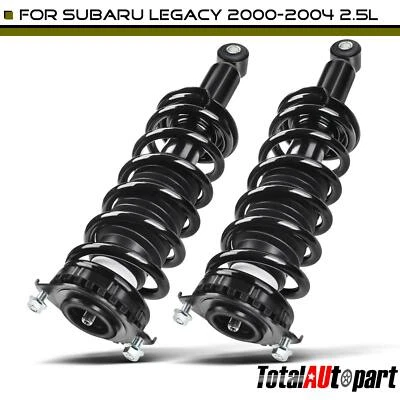 2x Complete Strut & Coil Spring Assembly for Subaru Legacy 2000-2004 Rear Sedan - Image 1 of 4