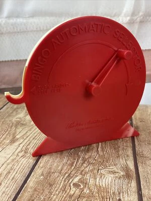 Selector automático vintage BINGO Parker Brothers pieza Foto 1 de 4