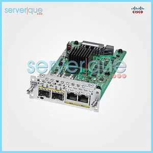 NIM-2GE-CU-SFP Cisco 2-PORT GE/SFP Gigabit Ethernet WAN Network Expansion Module - Picture 1 of 3