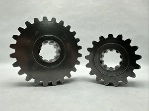 Quarter Master Set 35 REM Polished Quick Change Gear 10 Spline Winters SCS - Foto 1 di 5