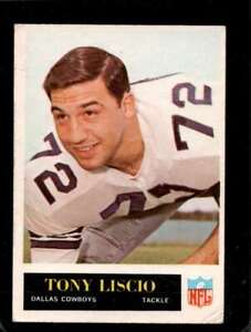 1965 PHILADELPHIA #48 TONY LISCIO GOOD (RC) COWBOYS *X39366