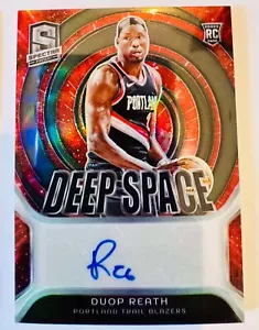 Duop Reath 2023-24 Panini Spectra Deeph Space Rookie Autograph Auto /99 - Picture 1 of 1