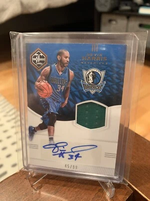 16-17 Limited Basketball Devin Harris Patch Auto 45/99! - Image 1 of 2