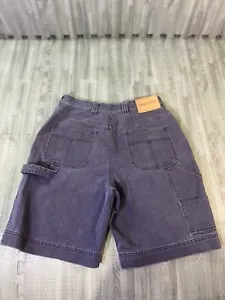 Pantaloncini da falegname vintage Y2K Timberland uomo 31 blu abbigliamento da lavoro - Foto 1 di 10