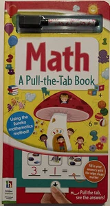 Children's Math activity Book - A Pull-the-Tab Math Book NEW - Picture 1 of 8
