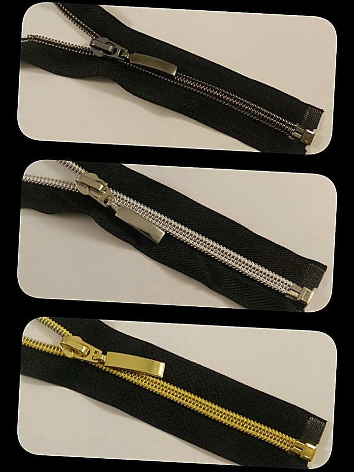 CERNIERA LAMPO DIVISIBILE CATENA 6 NYLON METALIZZATA AD 1 CURSORE  - Immagine 1 di 1