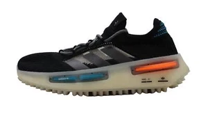 Adidas Originals NMD S1 Black Teal Orange Boosts Men’s FZ5706 Size 9.5 Worn Once - Picture 1 of 11