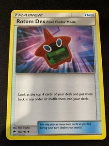 Pokemon 4x Rotom Dex 122/147 Sombras Ardientes Poco Comunes Casi Como Nuevo - Imagen 1 de 1