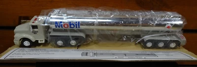 1994 Mobil Toy Chrome Tanker Truck ~ Promotional Limited Edition ~ NIB NICE - Image 1 of 3