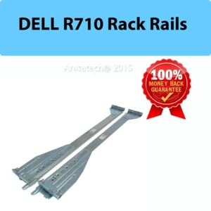 Rails de montage rack prêts à glisser Dell PowerEdge R710 2U M997J P242J 100 % OK - Photo 1/2